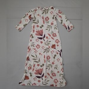 NWOT Gunamuna Baby Long Sleeve Sleep Gown - Blooms